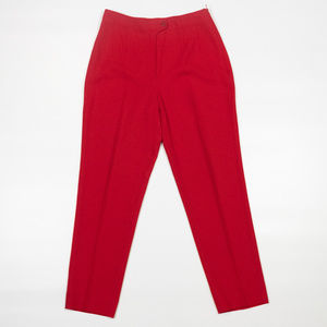 Vintage Red Wool Pants Armani